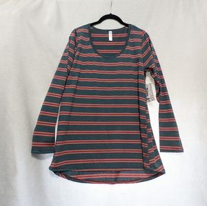 LLR Lynnae shirt. L. Multi color.